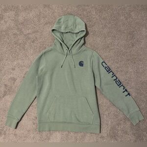 Carhartt Women’s Sage Green Hoodie Size M
